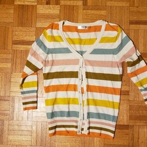 Mak B Cardigan, Striped